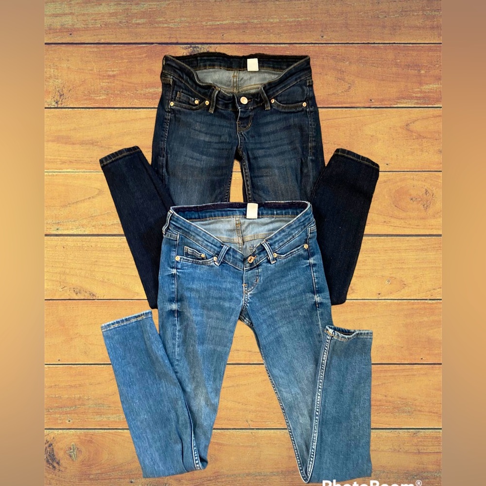Maternity Jeans Skinny XS 2 Pairs